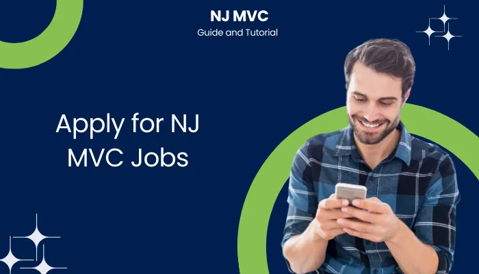 Apply for NJ MVC Jobs