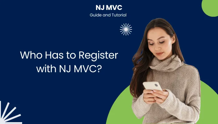 Who Has to Register with NJ MVC?